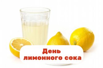 День лимонного сока