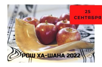 Рош ха-Шана 2022