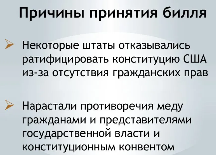 День Билля о правах что это